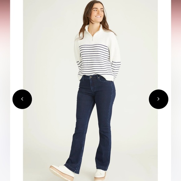 Vigoss Denim - Vigoss Dark Blue Flare Jeans